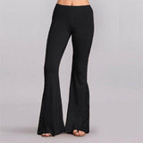 Femmes Pantalon Évasées Dentelles de la Mode