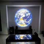 Lampe à LED à projection de la lune et de la terre