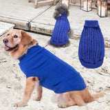 Pull en Tricot Torsadé d'Hiver