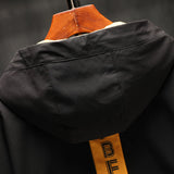 Veste imperméable à capuche imperméable pour homme