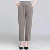 Pantalon Court Taille Haute