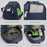 Mini sac à dos de couleur unie