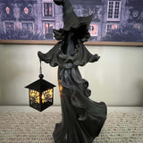 Ornement de fantôme de sorcière d'Halloween