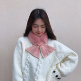 Jolie écharpe chaude en peluche