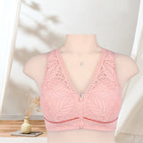 Sous-vêtement en dentelle unie avec fermeture éclair sur le devant