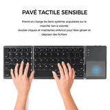 Mini clavier pliable