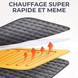 coussin chauffant en micropeluche