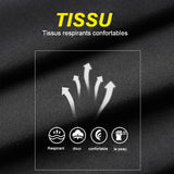 Pantalon zippé en soie glacée à séchage rapide pour hommes