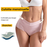 Culotte taille haute anti-fuite