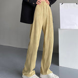 Pantalon ample décontracté pleine longueur pour femmes