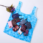 Sac d'épicerie pliable et réutilisable avec porte-clés