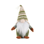 Figurine Elfe de Noël Vert Vieil Homme Sans Visage