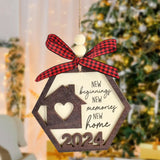 Nouvelle décoration de maison de Noël