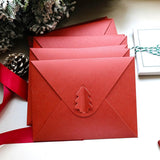 Enveloppe et cartes de Noël