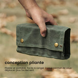 Sac de rangement pour bouteilles d'épices de camping