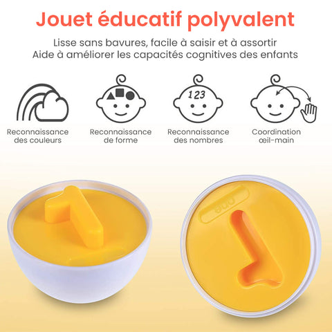 Oeufs géométriques de développement cognitif