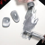 Vernis à Ongles œil de Chat Laser Diamanté
