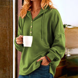 Sweat à Manches Longues avec Boutons