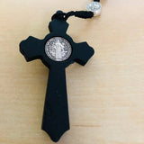 Collier chapelet croix