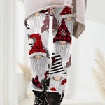 Legging de Noël avec Imprimé Père Noël