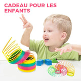 Plume magique arc-en-ciel