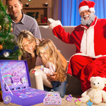 Boîte de cadeaux Licorne de Noël