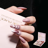 Nouvelle casserole de vernis à ongles de couleur unie