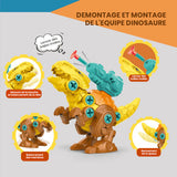 Ensemble de construction de jouets de dinosaure bricolage