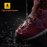 Raquettes à Neige Doublées de Fourrure Chaude pour Couple