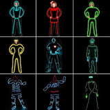 Kit de Stickman à LED Fil de Lumières