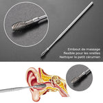 Set de pelles à oreilles en acier inoxydable