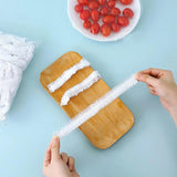 Les aliments jetables couvrent des sacs de conservation frais