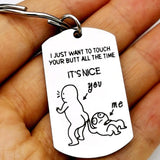 Porte-clés parodie de la Saint-Valentin