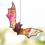 Tentures De Vitraux De Chauve-souris D'Halloween