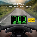 HUD Contrôle de vitesse portable pour voiture