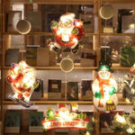 VENTE DE NOËL🎄Lumières à ventouse pour fenêtre de Noël