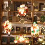 VENTE DE NOËL🎄Lumières à ventouse pour fenêtre de Noël