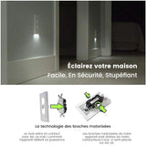 Panneau mural de sortie avec veilleuses LED