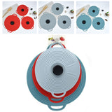 Couvercle auto-scellant réutilisable