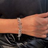 Bracelet Découpe Papillon et Étoile