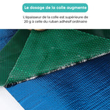 Ruban de bâche hautement adhésif