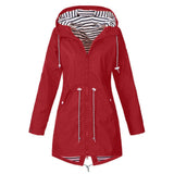 Longue Veste à Capuche Pliable Imperméable - ciaovie