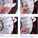 Feux de bicyclette pour la décoration des roues
