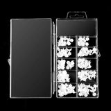 Kit d’Ongles de Manucure Glue-On Français (100 pcs)