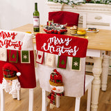 ⛄Housses de chaise de salle à manger décoratives🎅