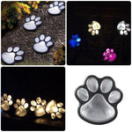 Lampe de jardin solaire à griffes d'ours