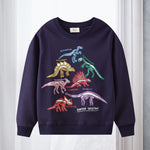 Pull Col Rond Lumineux Sweat Enfant
