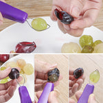 Outil pour éplucher les raisins