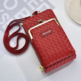 Mini sac à bandoulière simple avec double fermeture à glissière