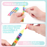 Stylos graffiti créatifs multifonctions 20 en 1